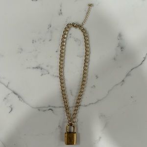 Louis Vuitton Padlock Necklace